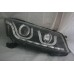 Honda Accord 08-13 Black Projector Headlamp w Bar